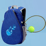 Maxbell Tennis Backpack Portable Tennis Bag for Tennis Racket, Badminton Racquet Dark Blue