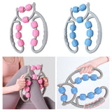 Maxbell Massage Roller Muscle Relaxation Roller Massage Tool for Leg Arm Thigh Pink
