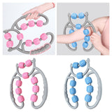 Maxbell Massage Roller Muscle Relaxation Roller Massage Tool for Leg Arm Thigh Pink