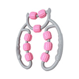 Maxbell Massage Roller Muscle Relaxation Roller Massage Tool for Leg Arm Thigh Pink