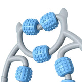 Maxbell Massage Roller Muscle Relaxation Roller Massage Tool for Leg Arm Thigh Blue