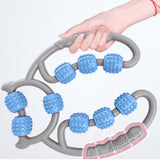 Maxbell Massage Roller Muscle Relaxation Roller Massage Tool for Leg Arm Thigh Blue