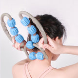 Maxbell Massage Roller Muscle Relaxation Roller Massage Tool for Leg Arm Thigh Blue