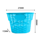 Maxbell Kids Bike Basket Tricycle Basket Travel for Toddlers Bicycle Cargo Rack Bags Blue