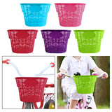 Maxbell Kids Bike Basket Tricycle Basket Travel for Toddlers Bicycle Cargo Rack Bags Blue