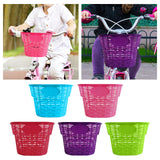 Maxbell Kids Bike Basket Tricycle Basket Travel for Toddlers Bicycle Cargo Rack Bags Blue