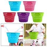 Maxbell Kids Bike Basket Tricycle Basket Travel for Toddlers Bicycle Cargo Rack Bags Blue