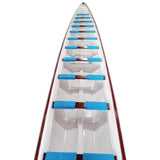 Maxbell Paddling Cushion Saddle Mat Shock Absorption Waterproof Dragon Boat Seat Pad Coffee