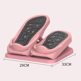 Maxbell Calf Stretcher Ankle Foot Stretching Fitness Adjustable Workout Mini Stepper Pink