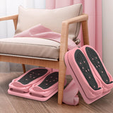 Maxbell Calf Stretcher Ankle Foot Stretching Fitness Adjustable Workout Mini Stepper Pink