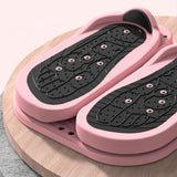 Maxbell Calf Stretcher Ankle Foot Stretching Fitness Adjustable Workout Mini Stepper Pink