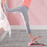 Maxbell Calf Stretcher Ankle Foot Stretching Fitness Adjustable Workout Mini Stepper Pink