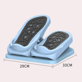 Maxbell Calf Stretcher Ankle Foot Stretching Fitness Adjustable Workout Mini Stepper Blue