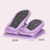 Maxbell Calf Stretcher Ankle Foot Stretching Fitness Adjustable Workout Mini Stepper Purple