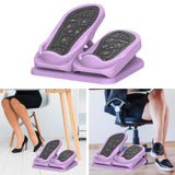 Maxbell Calf Stretcher Ankle Foot Stretching Fitness Adjustable Workout Mini Stepper Purple