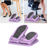 Maxbell Calf Stretcher Ankle Foot Stretching Fitness Adjustable Workout Mini Stepper Purple