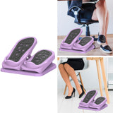 Maxbell Calf Stretcher Ankle Foot Stretching Fitness Adjustable Workout Mini Stepper Purple