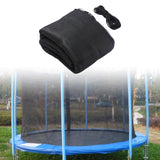 Maxbell Trampoline Replacement Net Safety Enclosure Net Protection Weather Resistant 12ft 6 poles