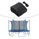 Maxbell Trampoline Replacement Net Safety Enclosure Net Protection Weather Resistant 12ft 6 poles