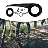 Maxbell Bike Chain Cover Shell 38-40T Bike Chain Protector for Biking Cycling Riding Black Whole Set