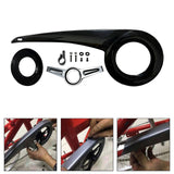 Maxbell Bike Chain Cover Shell 38-40T Bike Chain Protector for Biking Cycling Riding Black Whole Set
