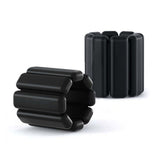 Maxbell 2x Wrist Weights Arm Weights Set for Adults Kids Women Men Strength Training Black 2Pound