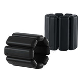 Maxbell 2x Wrist Weights Arm Weights Set for Adults Kids Women Men Strength Training Black 2Pound