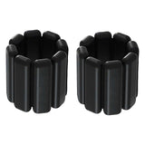 Maxbell 2x Wrist Weights Arm Weights Set for Adults Kids Women Men Strength Training Black 2Pound