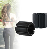 Maxbell 2x Wrist Weights Arm Weights Set for Adults Kids Women Men Strength Training Black 2Pound