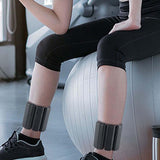 Maxbell 2x Wrist Weights Arm Weights Set for Adults Kids Women Men Strength Training Black 2Pound