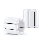 Maxbell 2x Wrist Weights Arm Weights Set for Adults Kids Women Men Strength Training White 1Pound