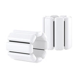 Maxbell 2x Wrist Weights Arm Weights Set for Adults Kids Women Men Strength Training White 1Pound