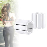 Maxbell 2x Wrist Weights Arm Weights Set for Adults Kids Women Men Strength Training White 1Pound