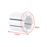 Maxbell 2x Wrist Weights Arm Weights Set for Adults Kids Women Men Strength Training White 1Pound