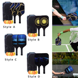Maxbell Premium Pickleball Paddles Set of 2 Pickleball Rackets with Bag with 4 Balls Style A