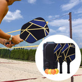 Maxbell Premium Pickleball Paddles Set of 2 Pickleball Rackets with Bag with 4 Balls Style A
