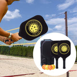 Maxbell Premium Pickleball Paddles Set of 2 Pickleball Rackets with Bag with 4 Balls Style B