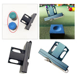 Maxbell Billiard Pool Cue Tip Chalk Storage Chalk Holder for Pocket Chalker Black