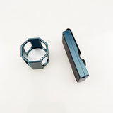 Maxbell Billiard Pool Cue Tip Chalk Storage Chalk Holder for Pocket Chalker Black