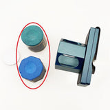 Maxbell Billiard Pool Cue Tip Chalk Storage Chalk Holder for Pocket Chalker Green