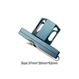 Maxbell Billiard Pool Cue Tip Chalk Storage Chalk Holder for Pocket Chalker Green
