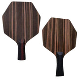 Maxbell Table Tennis Paddle Wood Unique Unisex Durable for Practice Indoor Beginners Handshake grip