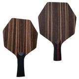 Maxbell Table Tennis Paddle Wood Unique Unisex Durable for Practice Indoor Beginners Handshake grip