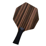 Maxbell Table Tennis Paddle Wood Unique Unisex Durable for Practice Indoor Beginners Handshake grip