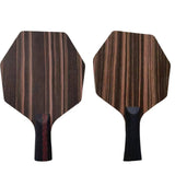 Maxbell Table Tennis Paddle Wood Unique Unisex Durable for Practice Indoor Beginners Handshake grip