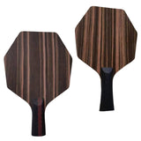 Maxbell Table Tennis Paddle Wood Unique Unisex Durable for Practice Indoor Beginners Handshake grip