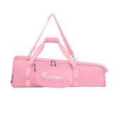 Maxbell Large Yoga Bags Knapsack Yoga Mat Carrier Case for Workout Dancing Women Men pink