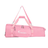 Maxbell Large Yoga Bags Knapsack Yoga Mat Carrier Case for Workout Dancing Women Men pink