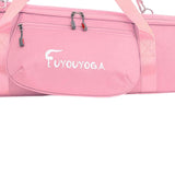 Maxbell Large Yoga Bags Knapsack Yoga Mat Carrier Case for Workout Dancing Women Men pink