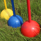 Maxbell Training Marker Football Sign Pole Base for Football Soccer Practice Skating Red Normal